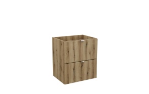 cabinet under washbasin Nova 50x39x57 cm, oak, 2 drawers