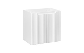 cabinet under washbasin Nova 60x39x57 cm, mat white, 2 doors