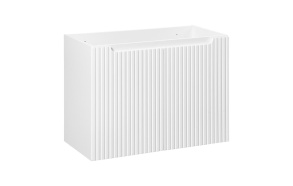 valamukapp Nova 80x39x57 cm, matt valge, 2 ust