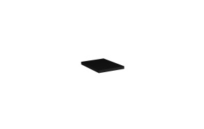 worktop Nova 20x40x2.5 cm, mat black