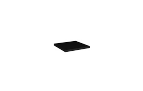 worktop Nova 40x40x2.5 cm, mat black
