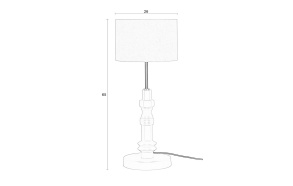 Laualamp Totem Beige