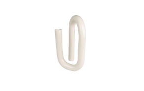Candle Holder Tubo L Shiny Beige