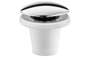 closable bath waste 6/4``, chrome