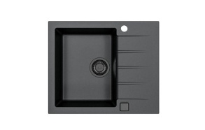 kitchen sink Cadit 10 All Black,  G91 (black)