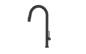 kitchen mixer Nova, pull-out spray, mat black