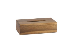 tissue box Acacia 26x14x7 cm