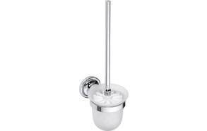 toilet brush holder Retro, chrome