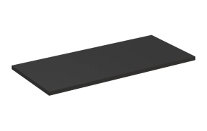 Countertop Black 120x46x2.2 cm, mat black