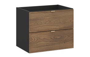 Cabinet Under Washbasin Castello, 2 drawers, 60x45.6x50 cm