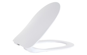 soft close seat and cover, white, thermoplast