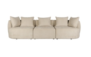 Rocca Sofa 4,5-Seater Latte