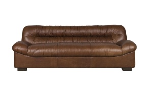 diivan Douglas Wax Leather Chocolate