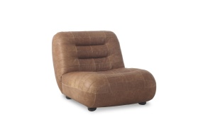 Wyatt Lounge Chair Wax Leather Cognac