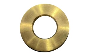 valamu ülevoolukork 30 mm, harjatud kuld