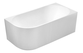 eraldiseisev vann TIBERA STRIP R 150x75 cm, valge