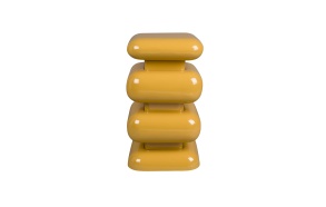 Stubby Stool Ochre Yellow
