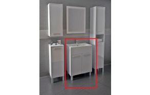 KOBE 60 VALGE KAPP JALGADEL + SERENITY VALAMU