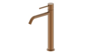 kõrge valamusegisti Style, bronzed copper PVD