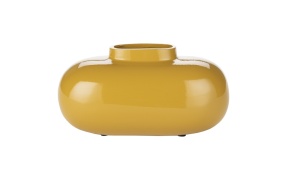 Vase Droplet M Ochre