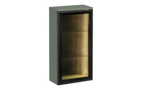 ülemine kapp Industra 40 cm, 1 klaasiga uks, LED valgus