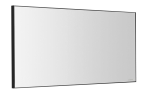 AROWANA frame mirror 1000x500mm, black matt