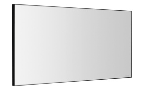 AROWANA frame mirror 1200x600mm, black matt