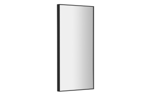 AROWANA frame mirror 350x900mm, black matt