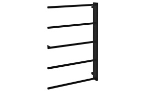 SLICE towel holder, 520x790mm, black mat