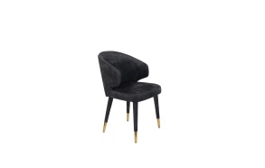 Chair Lunar Velvet Anthracite FR