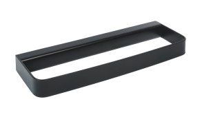 BELLA Vanity Unit Towel Rail Holder 250mm, mat black