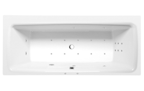 KVADRA HYDRO-AIR hydromassage Bath tub, 170x80x47 cm, white