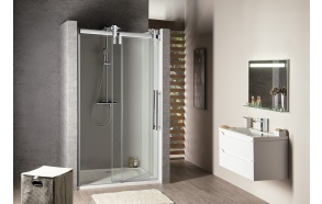 VOLCANO  Shower Door 1200 mm, clear glass