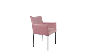 Armchair Dion Velvet Pink