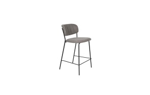 Counter Stool Jolien Black/Grey