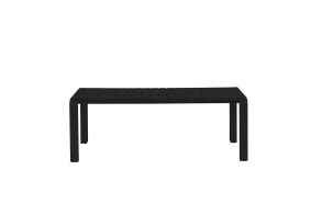 Garden Bench Vondel 129,5X45 Black