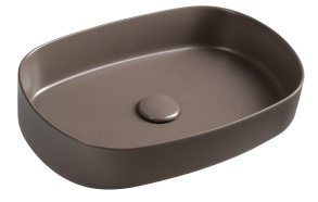 valamu töötasapinnale Infinity Oval 55x36 cm, taupe