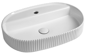 valamu töötasapinnale,  SINTESI 60x40cm,  valge