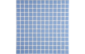 LISA plato glass mosaic 2,5x2,5cm, blue