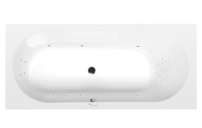 massaaživann  ASTRA B  165x75x48cm,  Highline Hydro,  kroom