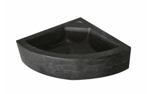 natural stone corner basin 30x30x10 cm