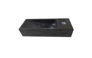 natural stone basin 38x14x8 cm, parem