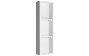 ZOJA Upper Storage Mirror Unit, 20x70x12cm, left/white