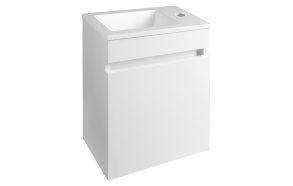 TORIN vanity cabinet including washbasin 40x50x22cm, white