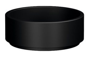 valamu tööpinnale Oke 40 cm, must matt