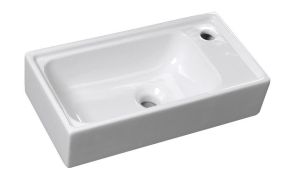 ORION Ceramic Washbasin 50x25cm, white