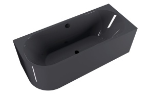 VIVA R MONOLITH Asymmetric Bath 180x75x60cm, grey