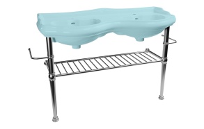 valamukonsool Kerasan Retro 120 cm, kroom