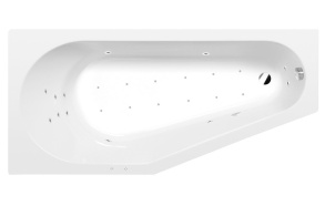 massaaživann  TIGRA L  170x80x46cm,  Attraction Hydro-Air,  kroom