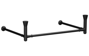 valamukonsool seinale New Yorker 80 cm, matt must